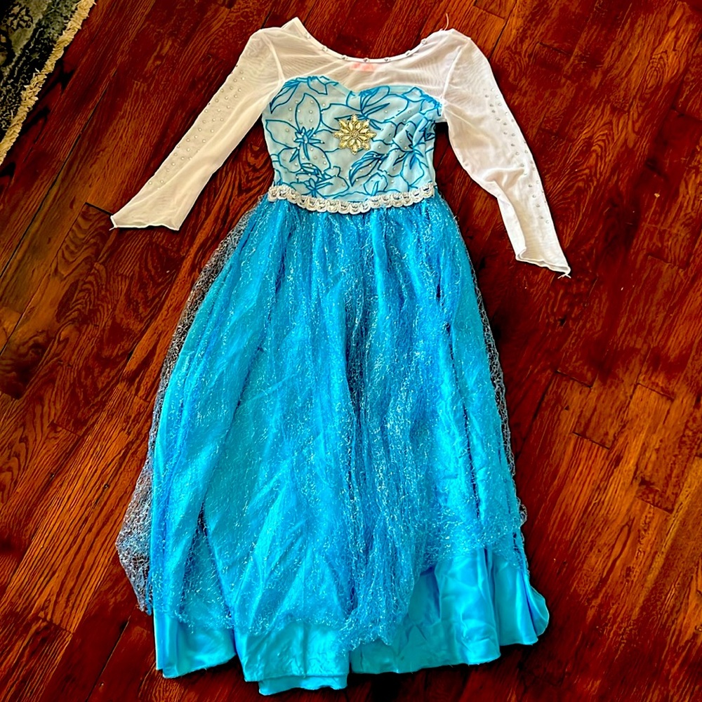 Frozen costume- size 6/7